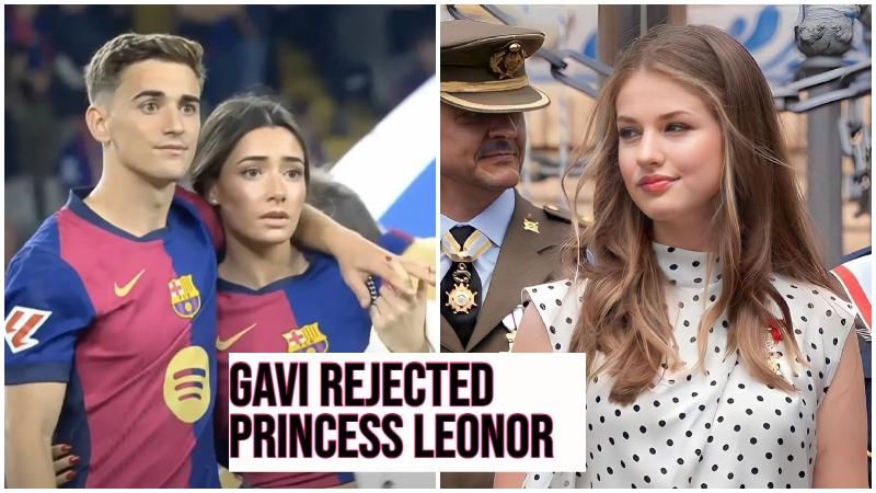 Gavi Rejected Princess Leonor