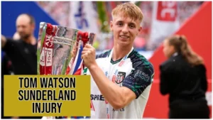 Tom Watson Sunderland Injury